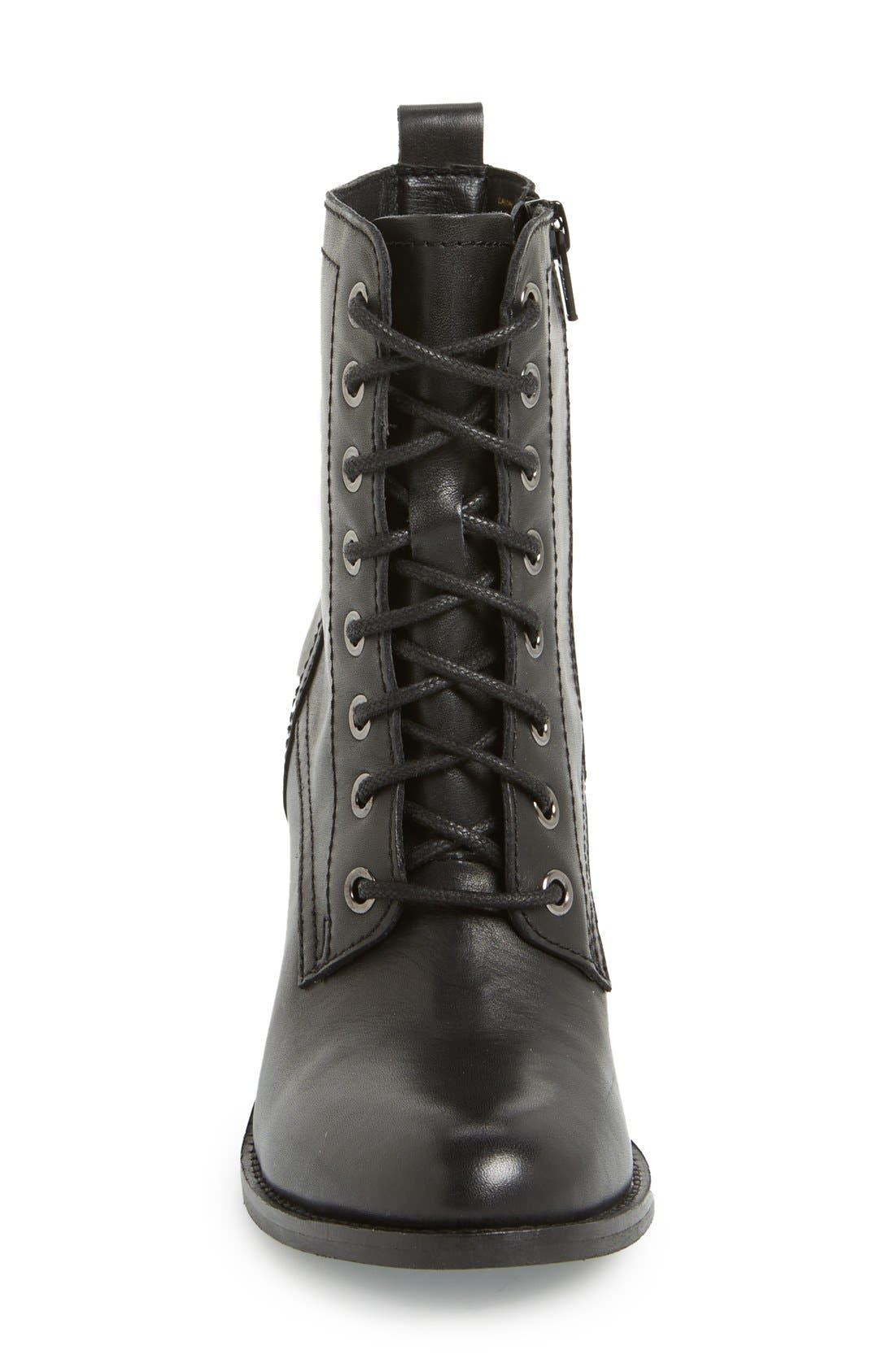Steve Madden 'Lauuren' Lace-Up Bootie, Alternate, color, 
