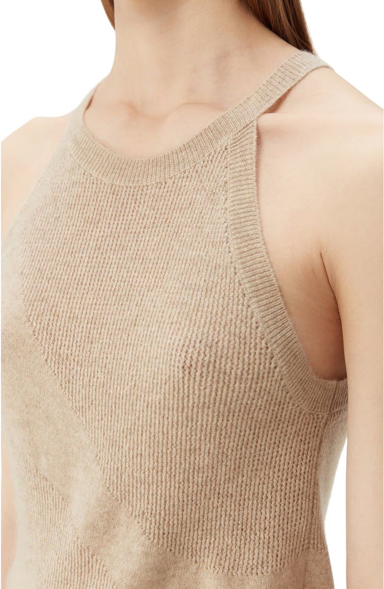 GOBI Mongolian Cashmere Cashmere Top, Alternate, color, Warm Grey