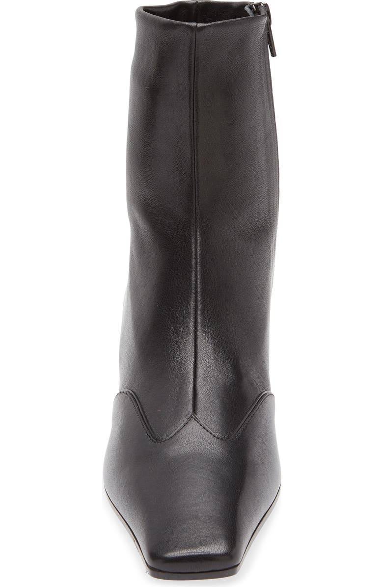 Khaite Nevada Square Toe Bootie, Alternate, color, Black