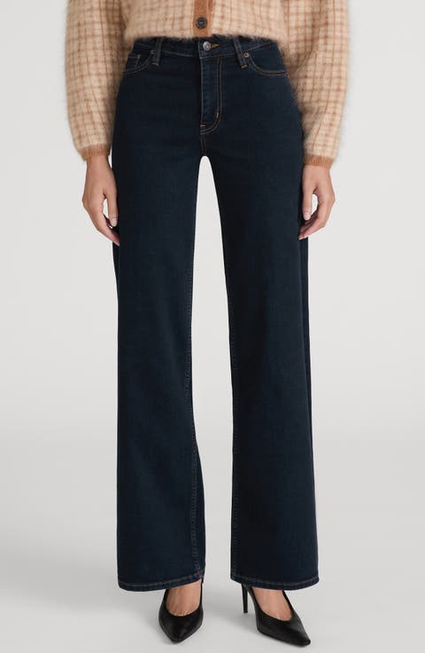 Le Slim Palazzo High Waist Wide Leg Jeans