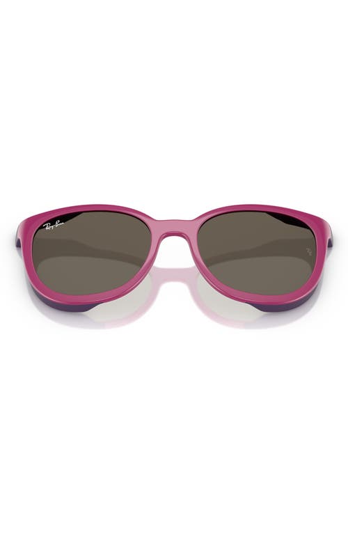Ray Ban Ray-ban Kids' 45mm Phantos Optical Glasses & Clip-on Sunglasses In Violet