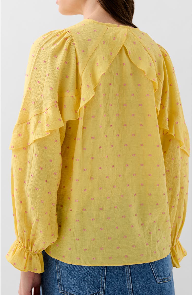 Scalpers Foil Color Shirt, Alternate, color, Yellow