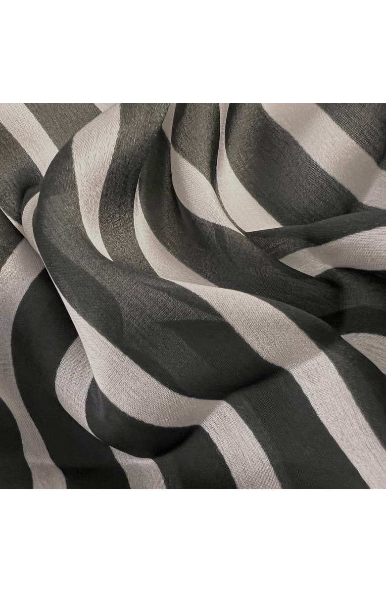 Youzey The Mia Scarf, Alternate, color, Black/White