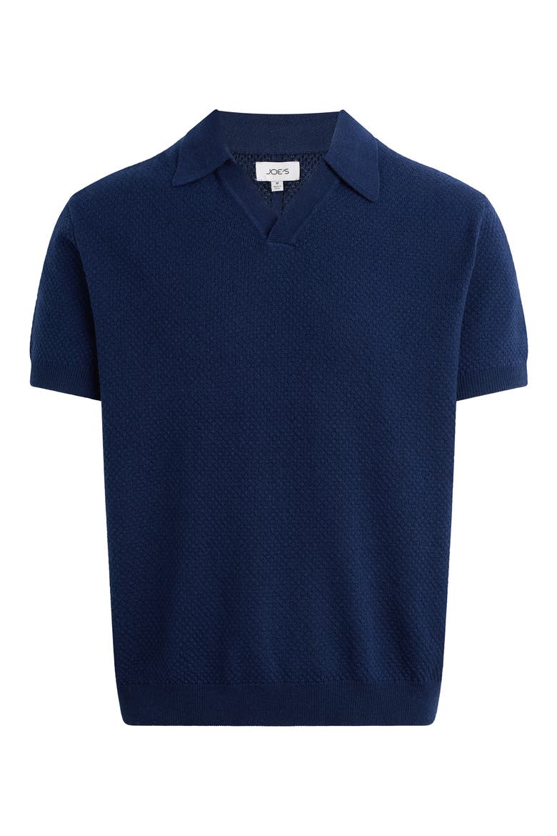 Johnny Collar Polo, Alternate, color, FRENCH NAVY