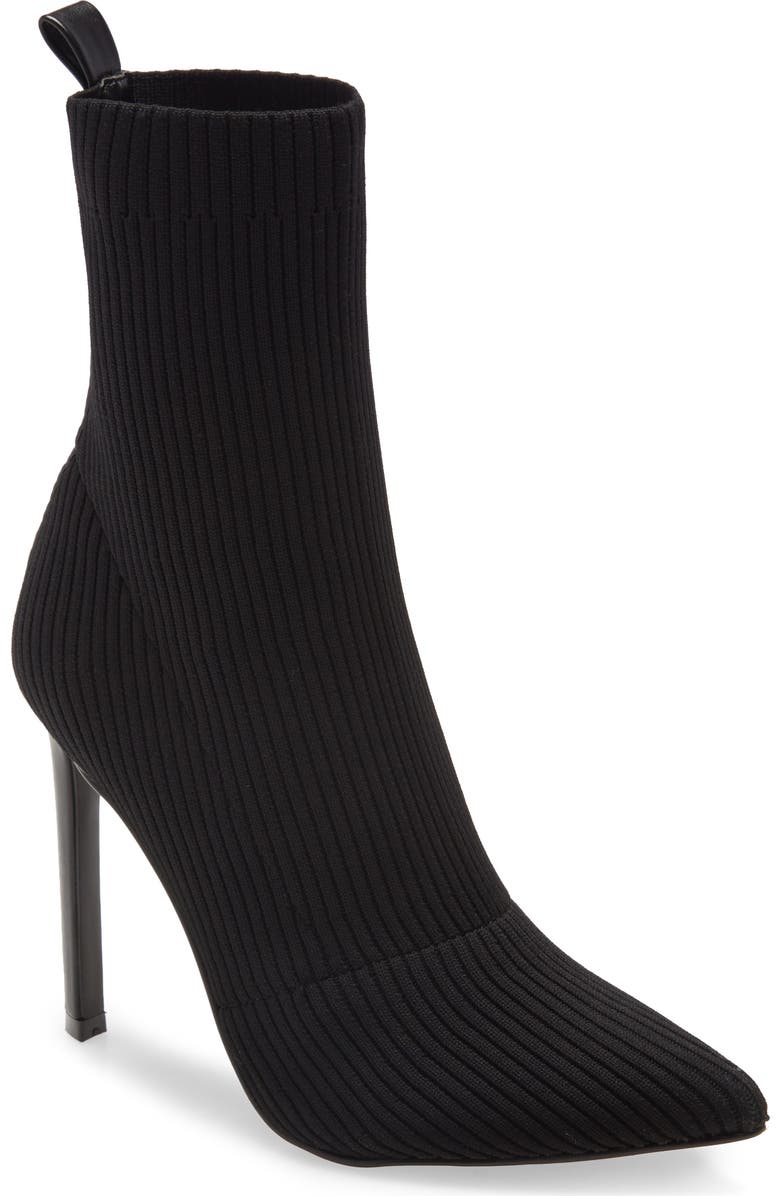 Steve Madden Dianne Ribbed Knit Bootie, Main, color,