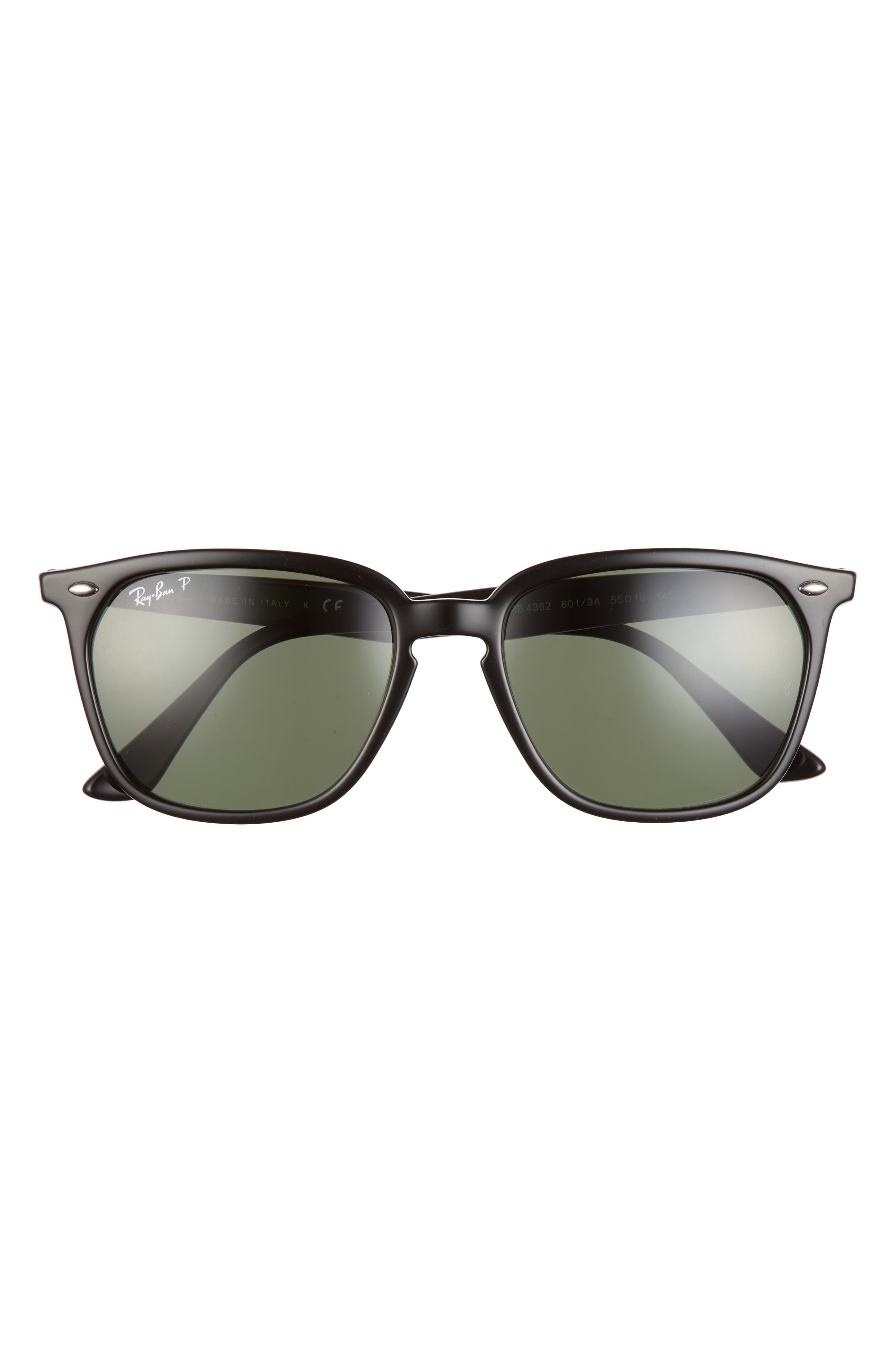 Ray-Ban 55mm Square Polarized Sunglasses