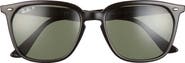 Ray-Ban 55mm Square Polarized Sunglasses