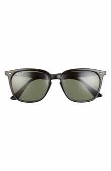 Ray-Ban 55mm Square Polarized Sunglasses