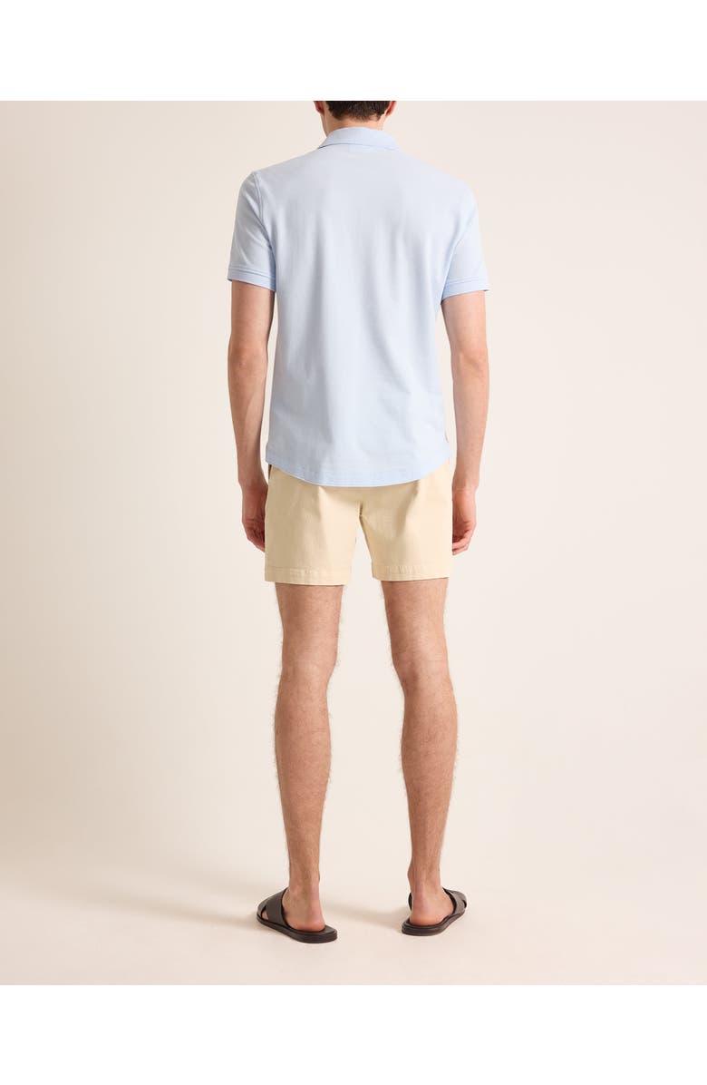 Orlebar Brown Bruno Pique Classic Fit Pique Polo, Alternate, color, Surfside Blue