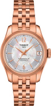 Tissot Women's Ballade Mother of Pearl Bracelet Watch, 34mm