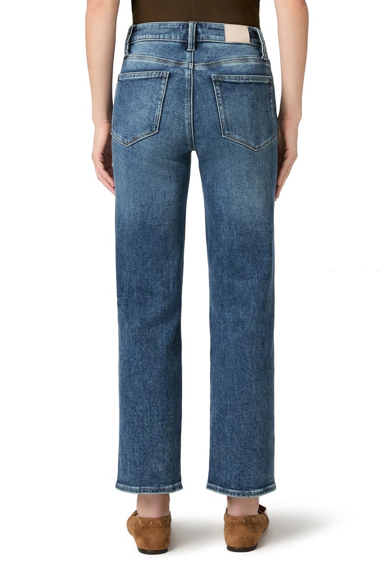 Stevie Seamed Ankle Straight Leg Jeans, Alternate, color, BOWERY