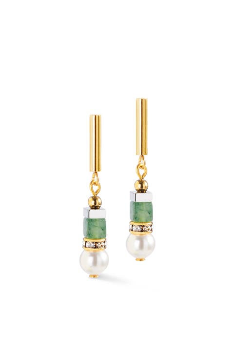 Precious Fusion Offset Earrings