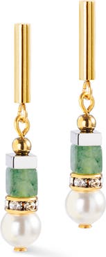 COEUR DE LION Precious Fusion Offset Earrings