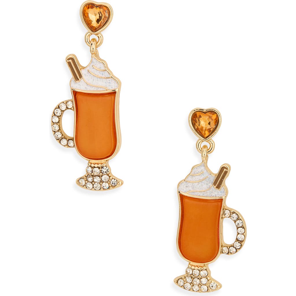 Leith Latte Drop Earrings In Multi