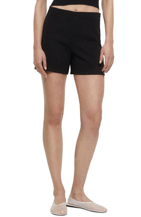 Mid Rise Straight Leg Shorts