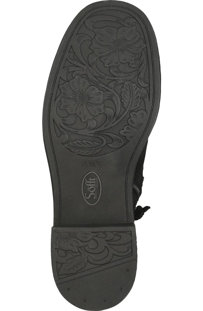 Söfft Miley Bootie, Alternate, color, Black Suede