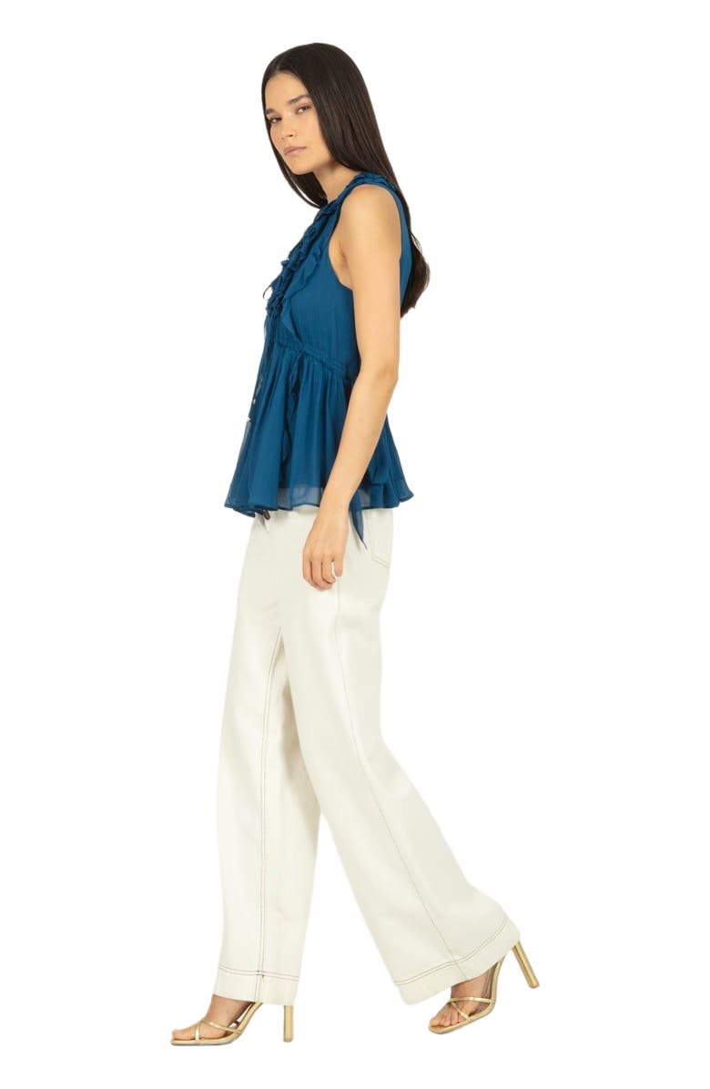 SECRET MISSION Madison Top, Alternate, color, Deep Blue Sea