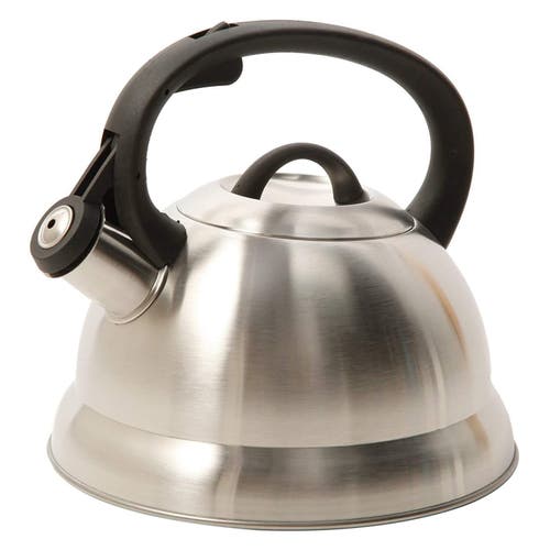 Mr Coffee Mr. Coffee Flintshire 1.75qt Stainless Steel Whistling Tea Kettle In Silver