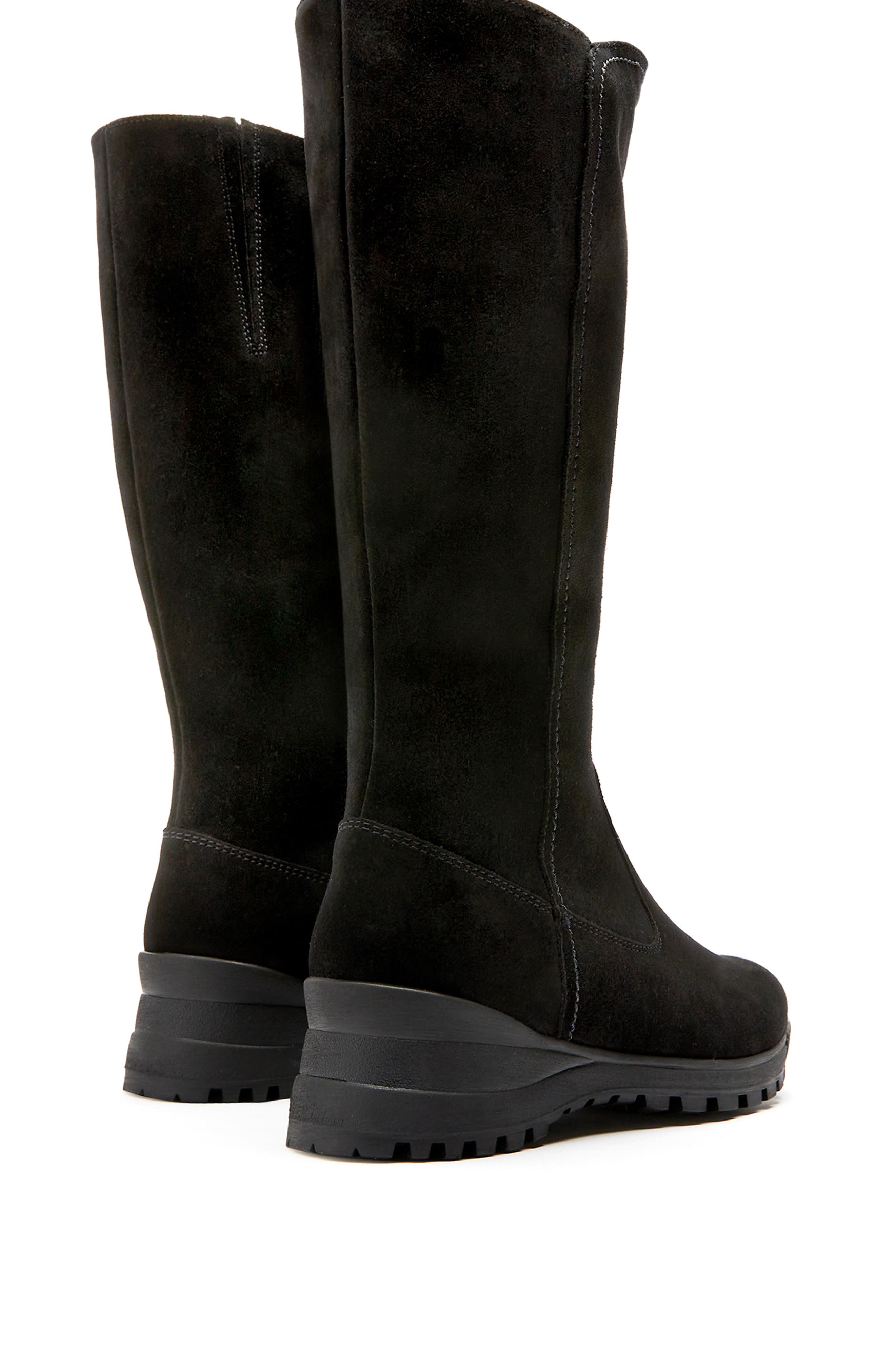 La Canadienne Agnes Wool Lined Wedge Boot, Alternate, color, 