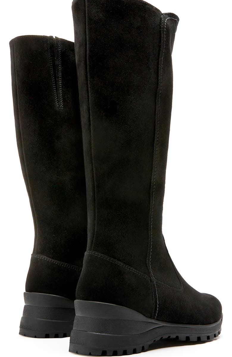 La Canadienne Agnes Wool Lined Wedge Boot, Alternate, color,