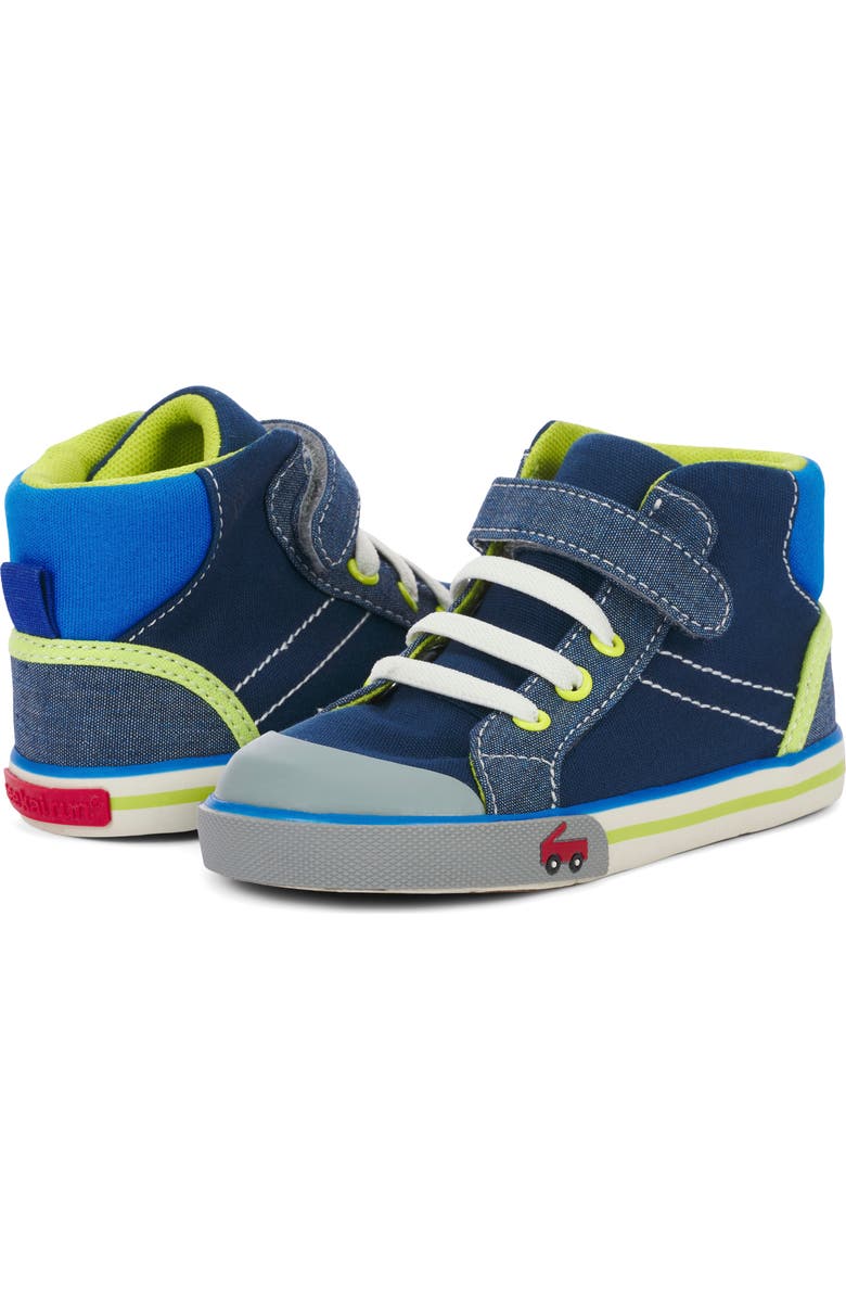 See Kai Run Kids' Dane High Top Sneaker, Alternate, color,