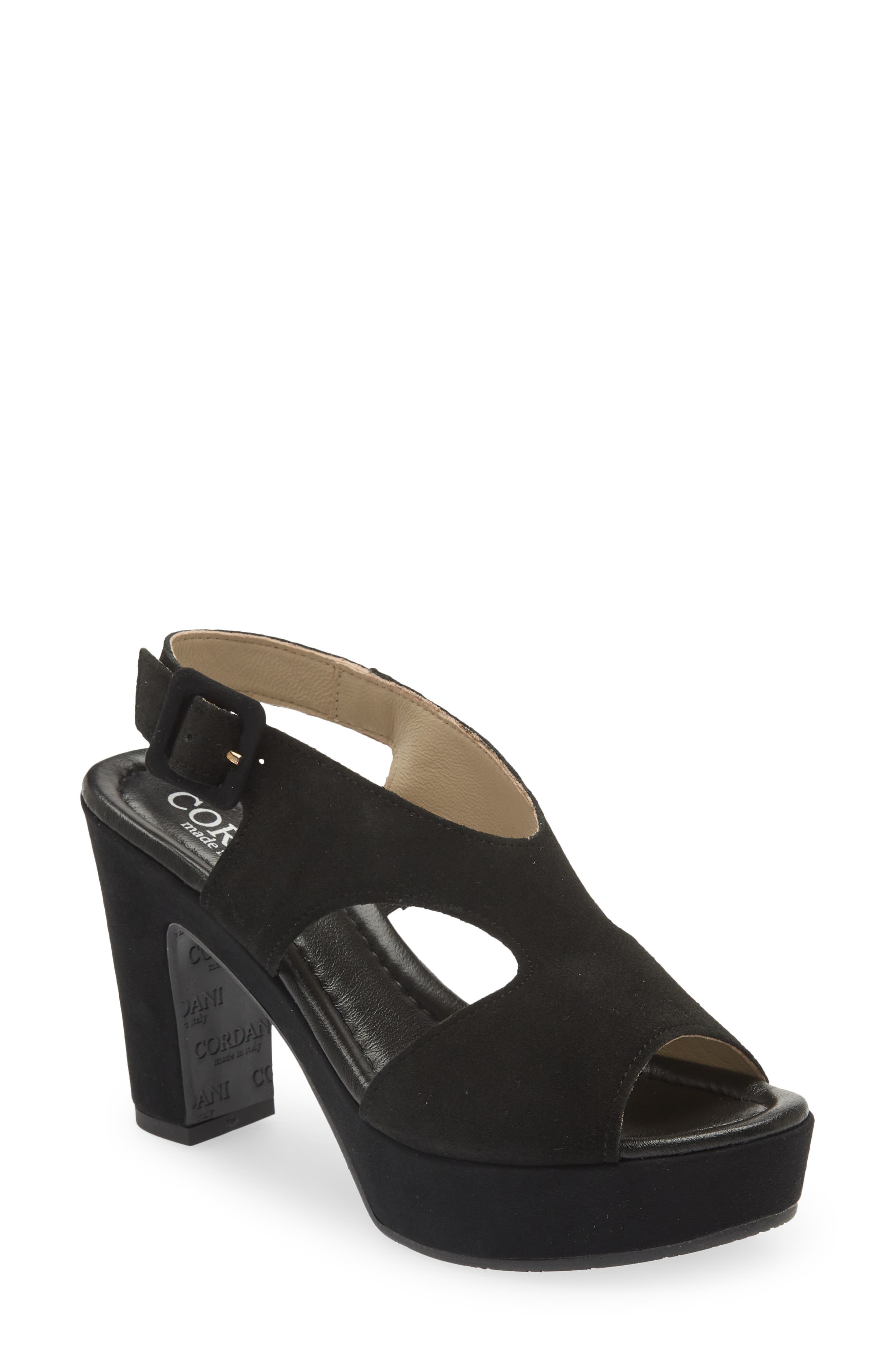 Cordani Taylin Platform Sandal, Main, color, 