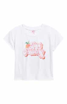LUX Tees Kids' Just Peachy Graphic T-Shirt