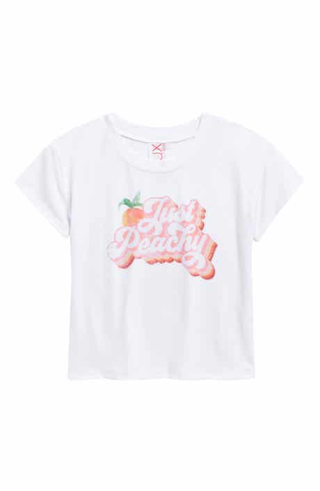LUX Tees Kids' Just Peachy Graphic T-Shirt