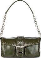 Jeffrey Campbell Night Out Leather Shoulder Bag