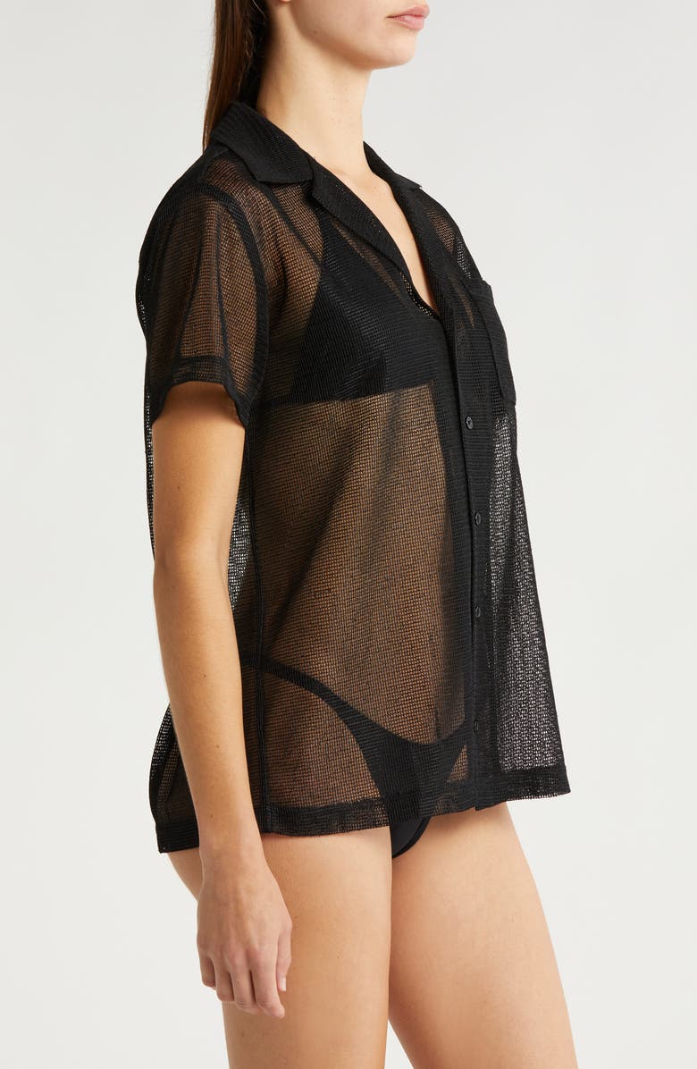 Solid & Striped The Dahlia Cover-Up Top, Alternate, color,