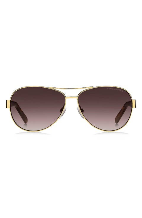 60mm Aviator Sunglasses