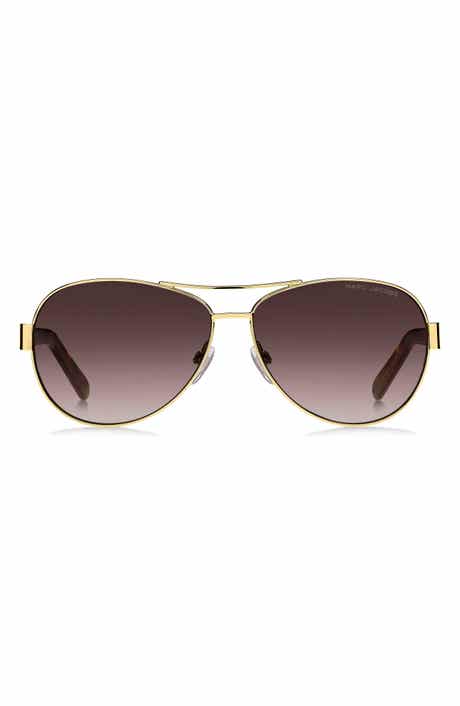Marc Jacobs 60mm Aviator Sunglasses
