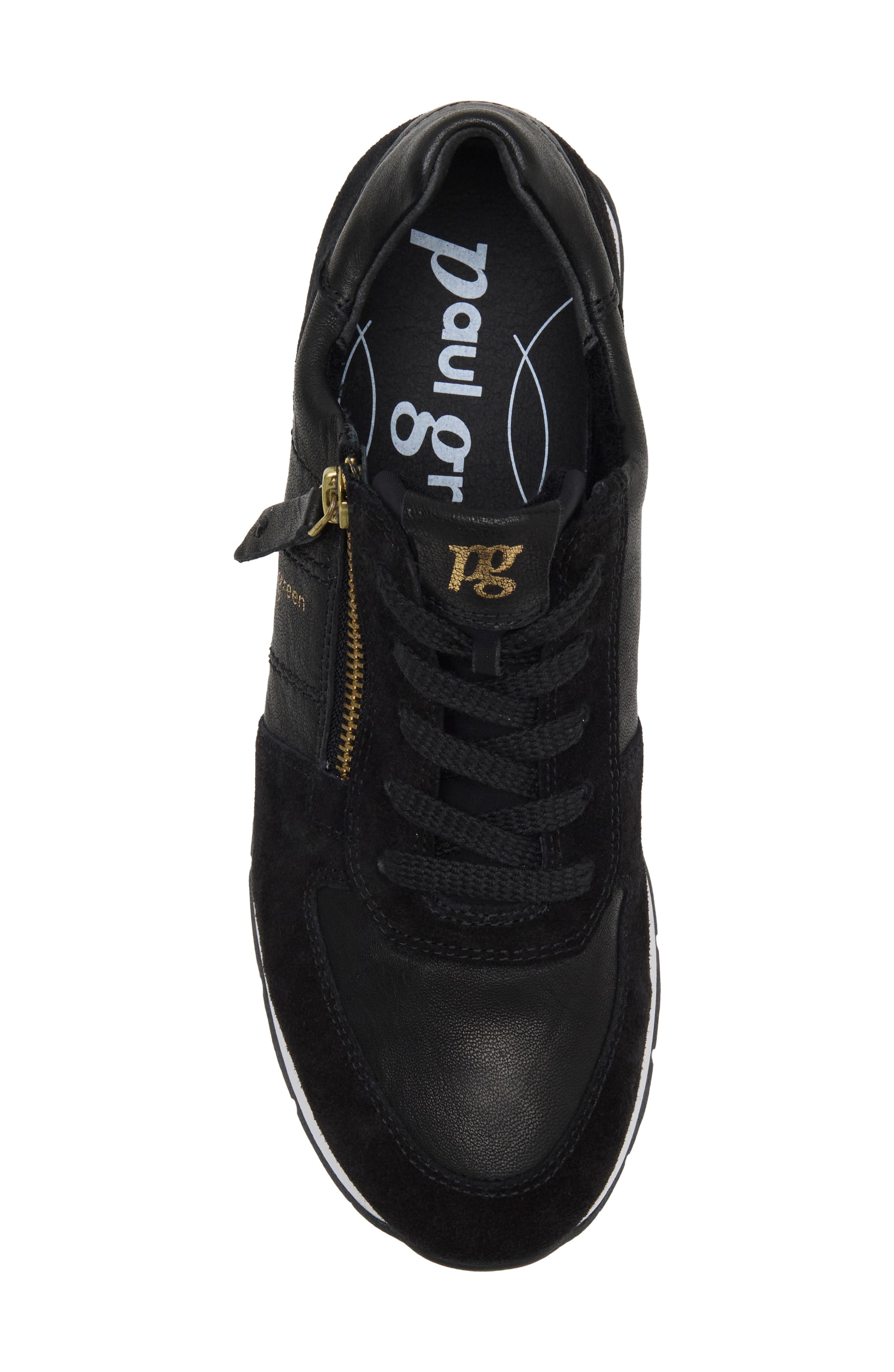 Davis Platform Sneaker, Alternate, color, BLACK COMBO