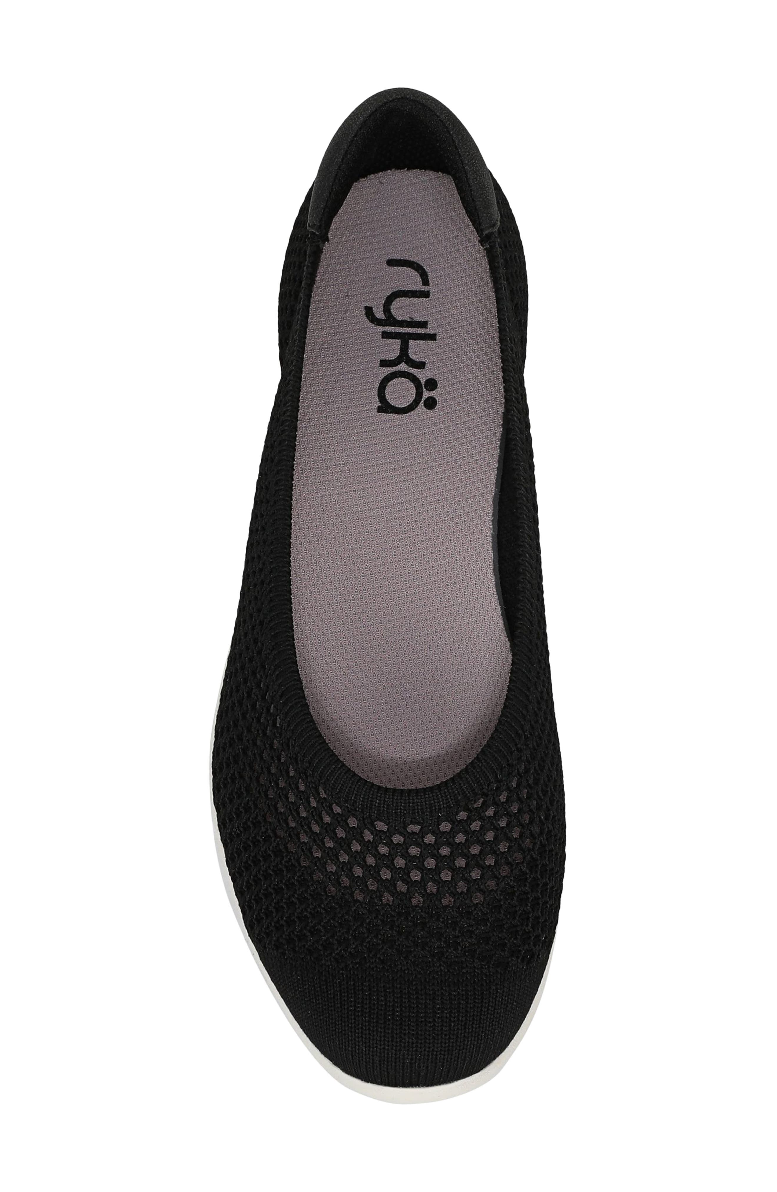 Rykä Clever Ballet Flat, Alternate, color, Black