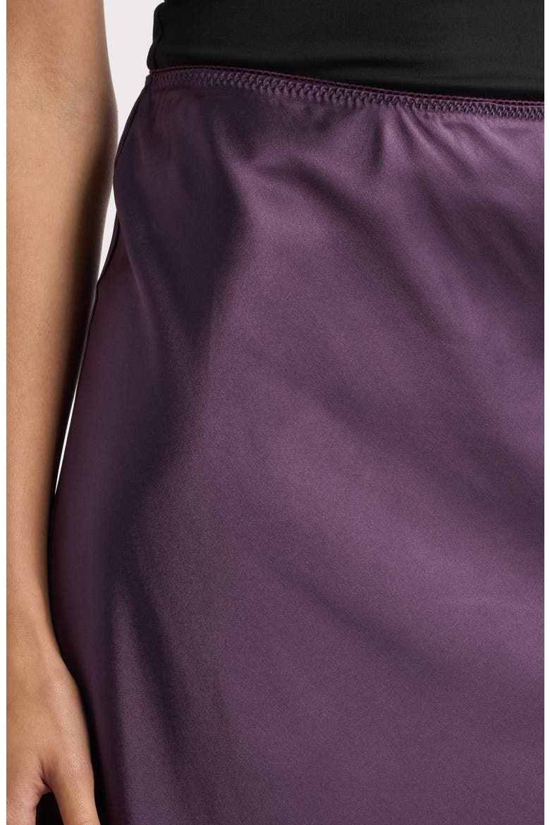 Layla Silk Skirt, Alternate, color, CRUSHED VIOLET
