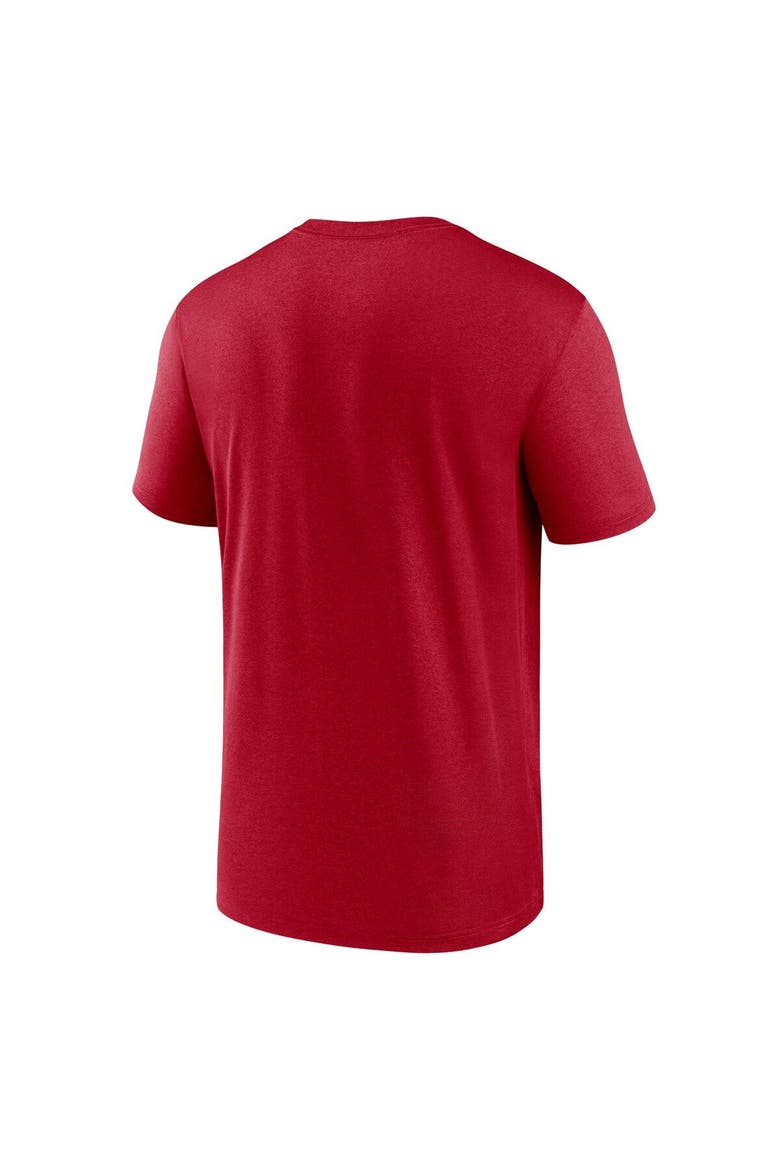 Men's Nike  Red New York Giants Legend Logo Performance T-Shirt, Alternate, color, Red