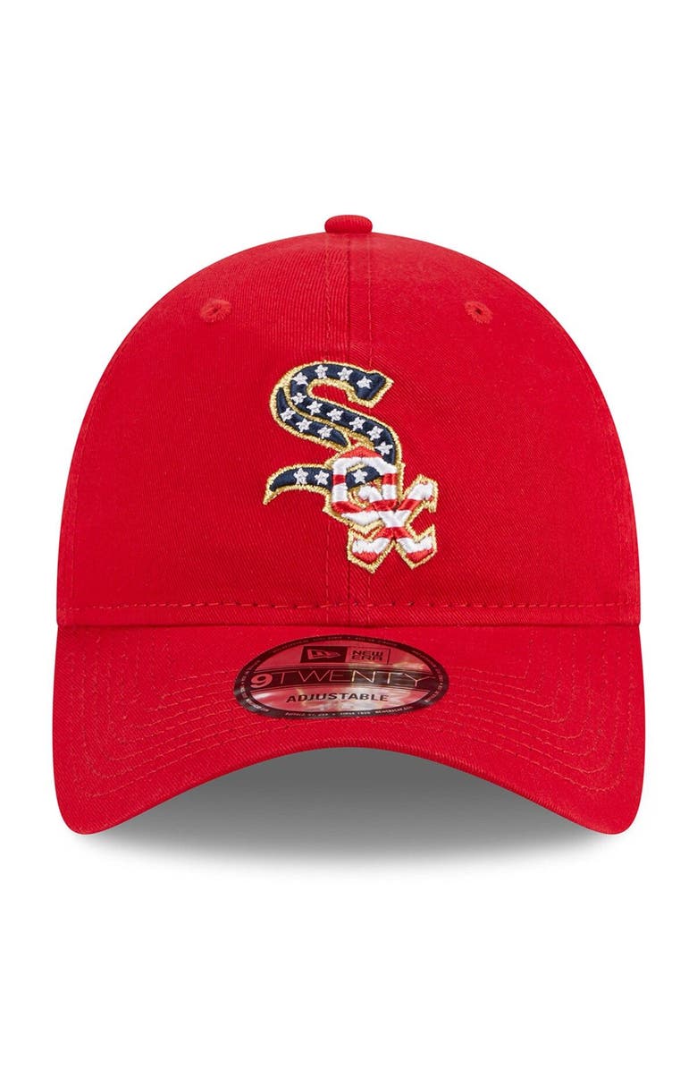New Era Men's New Era  Red Chicago White Sox 2023 Fourth of July 9TWENTY Adjustable Hat, Alternate, color, Red