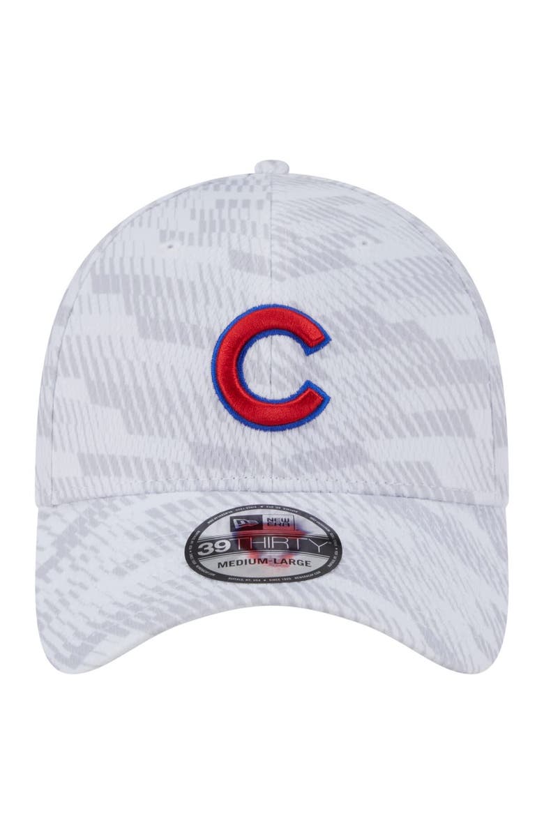 New Era Men's New Era  White Chicago Cubs Graded 39THIRTY Stretch Fit Hat, Alternate, color, 