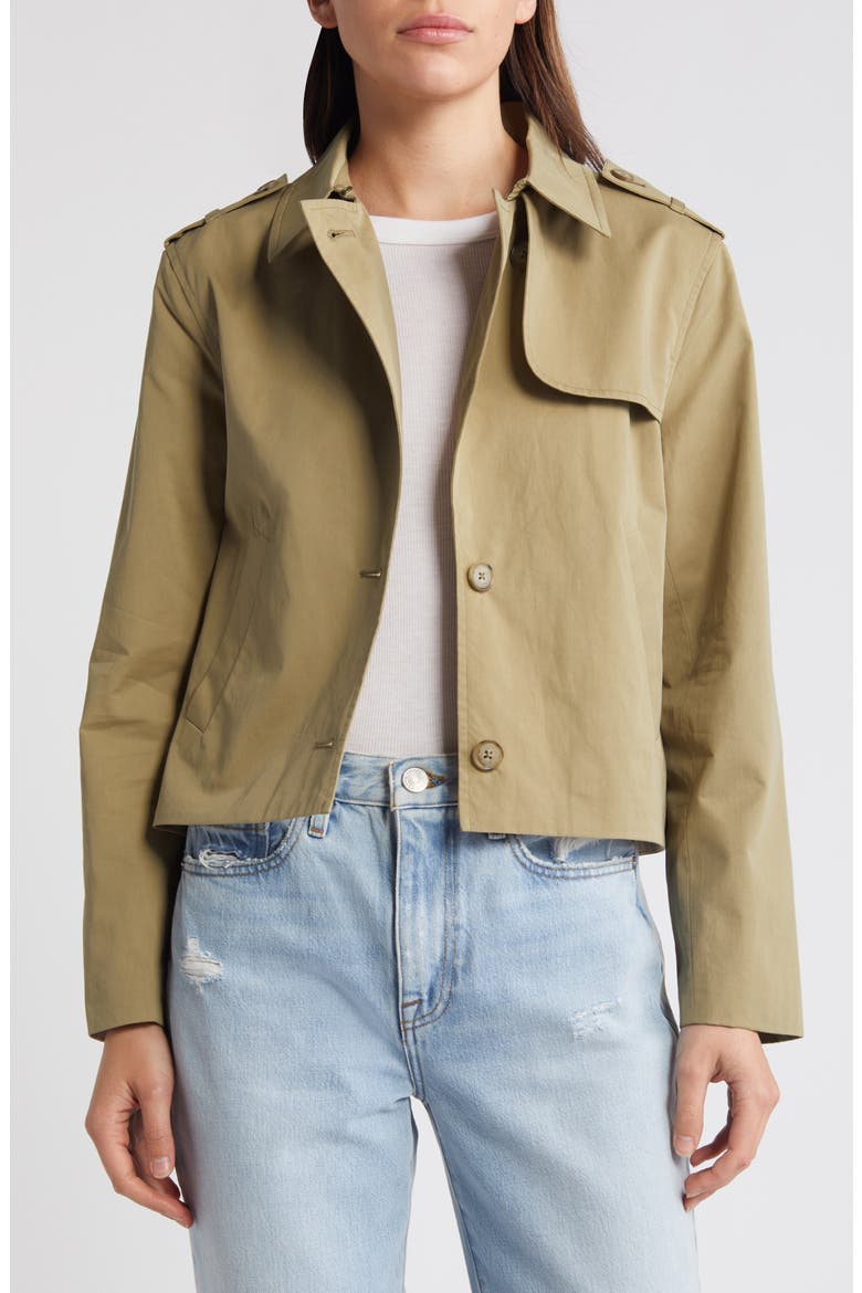 Short Trench Jacket (Women) | Nordstrom