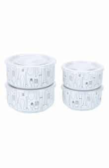BIA Cordon Bleu Set of 4 Assorted Storage Bowls with Lids