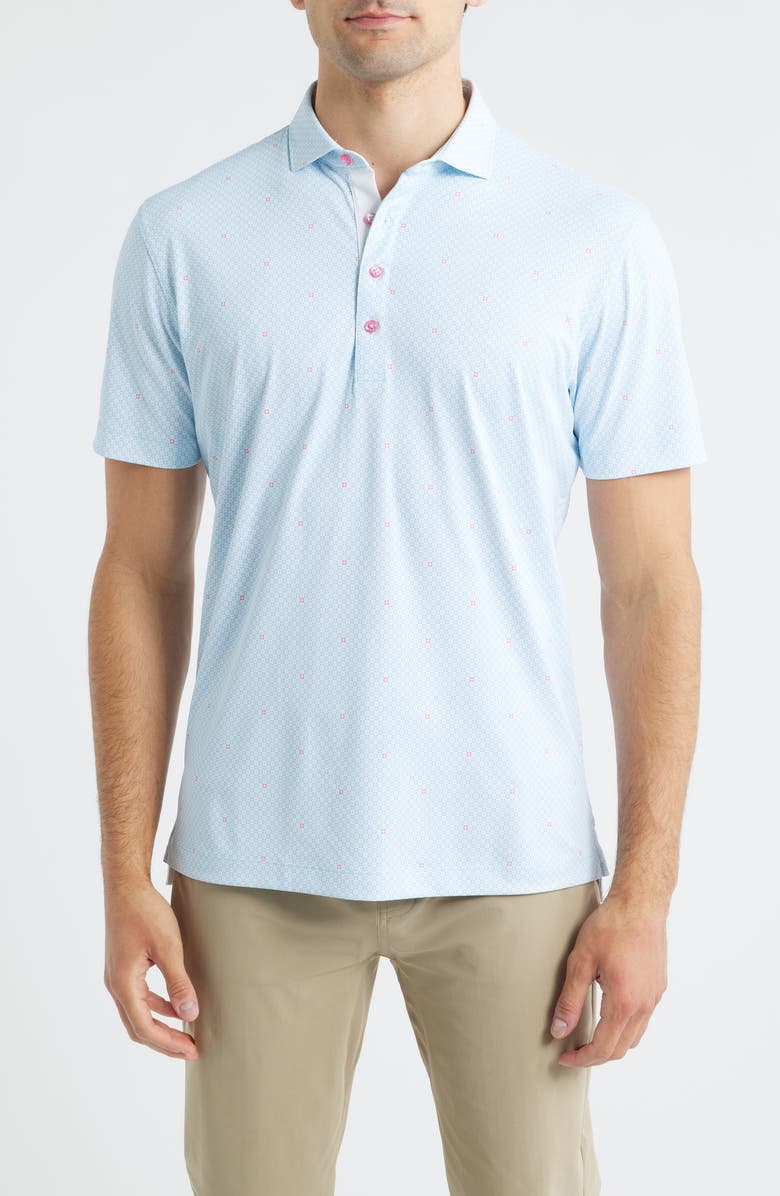 johnnie-O Parson Performance Jersey Polo, Main, color,