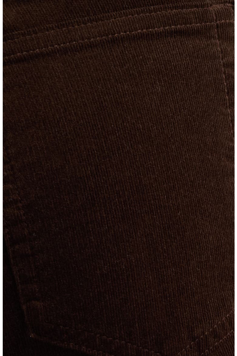 The Swing High Waist Wide Leg Corduroy Pants, Alternate, color, ESPRESSO