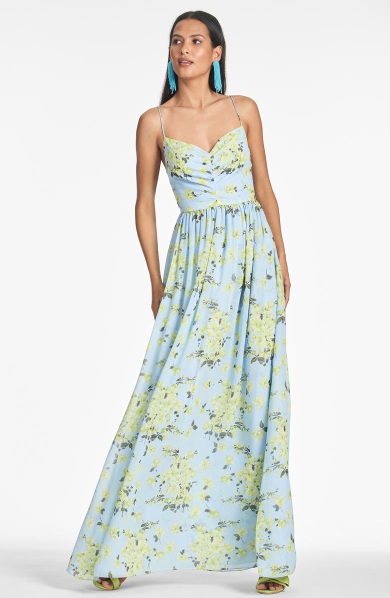 Sachin & Babi Sienna Floral Gown, Alternate, color,