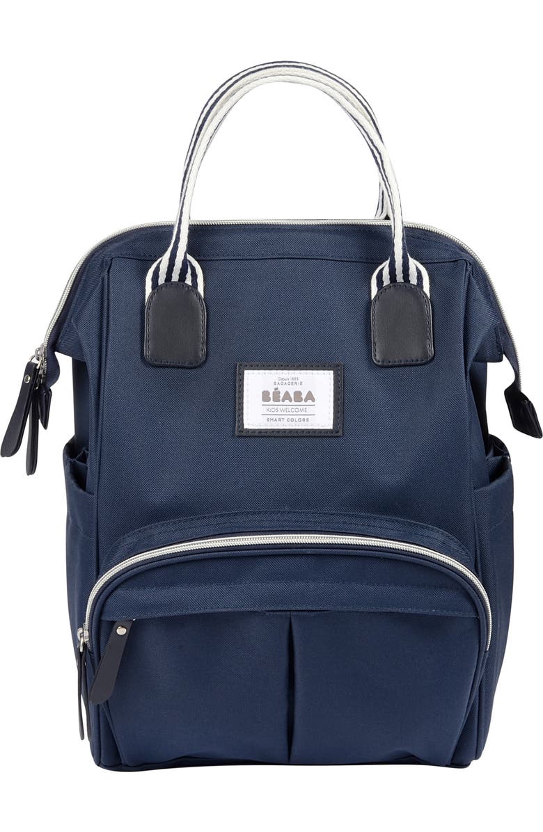 BEABA Wellington Diaper Backpack, Main, color, Navy