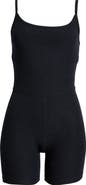Beyond Yoga Keep Pace Space Dye Bike Romper