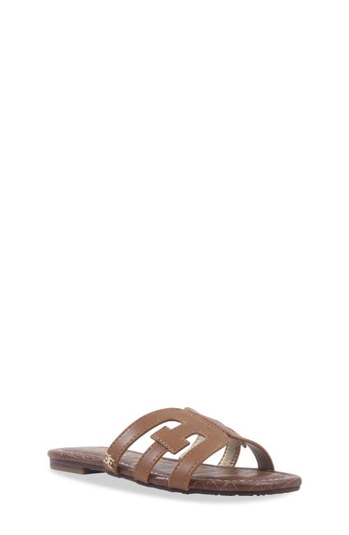 Sam Edelman Kids' Bella Bay Slide Sandal In Brown