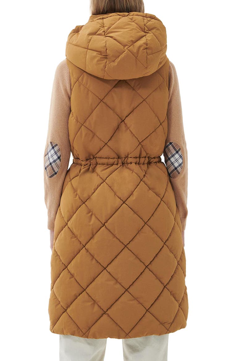 Orinsay Quilted Hooded Vest, Alternate, color, FAWN/ ANCIENT