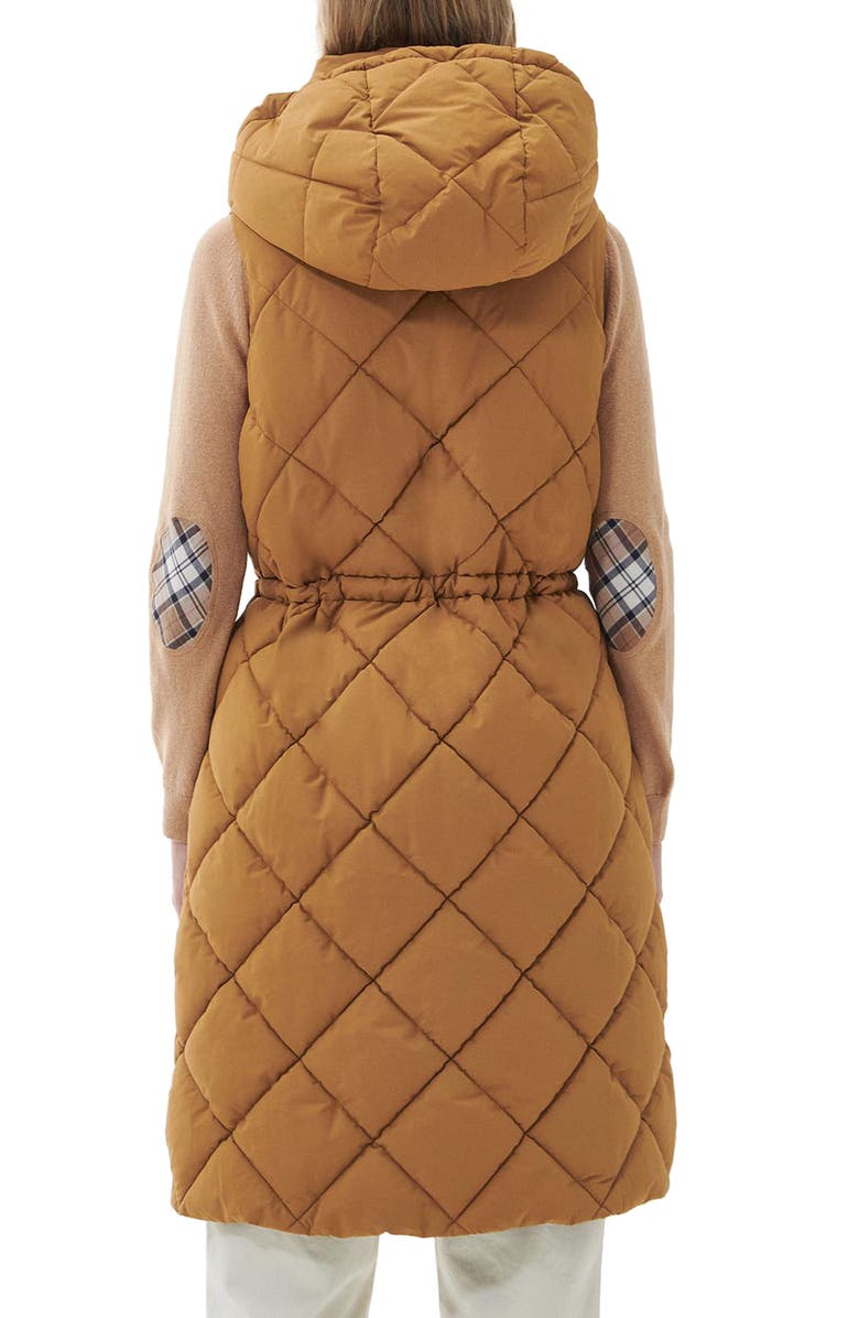 Barbour Orinsay Quilted Hooded Vest, Alternate, color, 