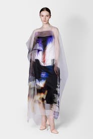 Roksanda Eren Floaty Organza Overlay Shift Dress