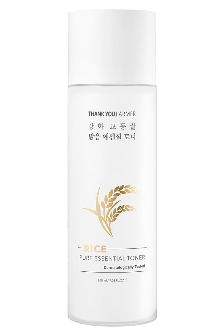 Rice Pure Essential Toner, Main, color, NO COLOR